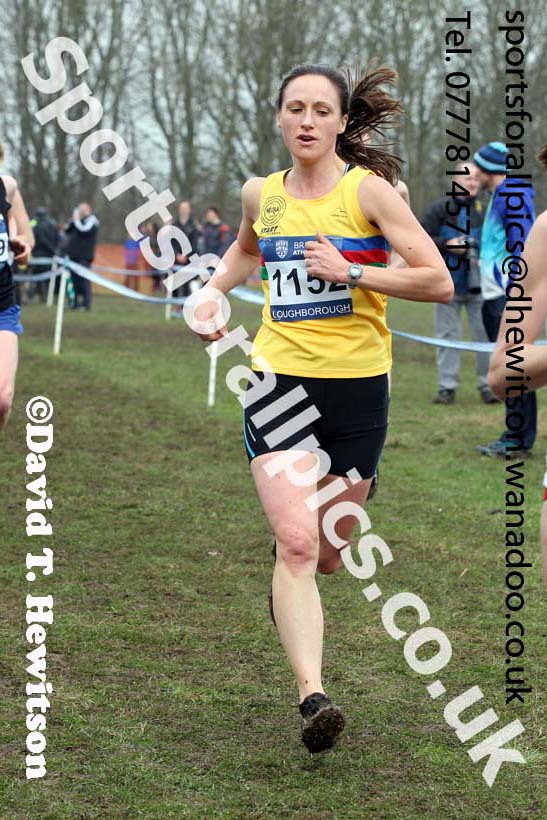 Senior womens Inter Counties Cross Country, Prestwold Hall, Loughborough. Photo: David T. Hewitson/Sports for All Pics